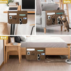 Remote Control Holder for Recliner,Non Slip Armchair Caddy,Sofa Armrest Storage Organizer for Recliner Couch With 6 Pockets for TV Remote,Cell Phone,Magazine