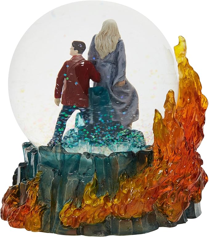 Enesco Wizarding World of Harry Potter Half Blood Prince and Dumbledore Water Globe Waterball, 4.92 Inch, Multicolor