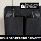 RV Shoe Pockets 10 Pockets Heavy Hanging Bedside Storage Organizer with Sturdy Hooks Storage Pockets Hangs on bed for Shoes Toys and Tool Accessories