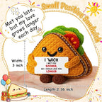 MY-ALVVAYS Funny Love Romantic Sandwich Gifts for Him Her Wife Women, Valentines Anniversary Day Birthday Gift for Couples, Handmade Cute Collectible Dolls