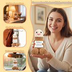Emotional Support Positive Crochet Animals Pickle Funny Gag Doll Gifts for Adult Men Women Friends, Weird Things Stuff Desk Decor