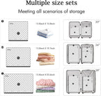 Travel Vacuum Storage Bags with USB Electric Pump, 15 Pack Compression Seal Bags for Luggage and Suitcase, Space Saver for Clothes and Clothing