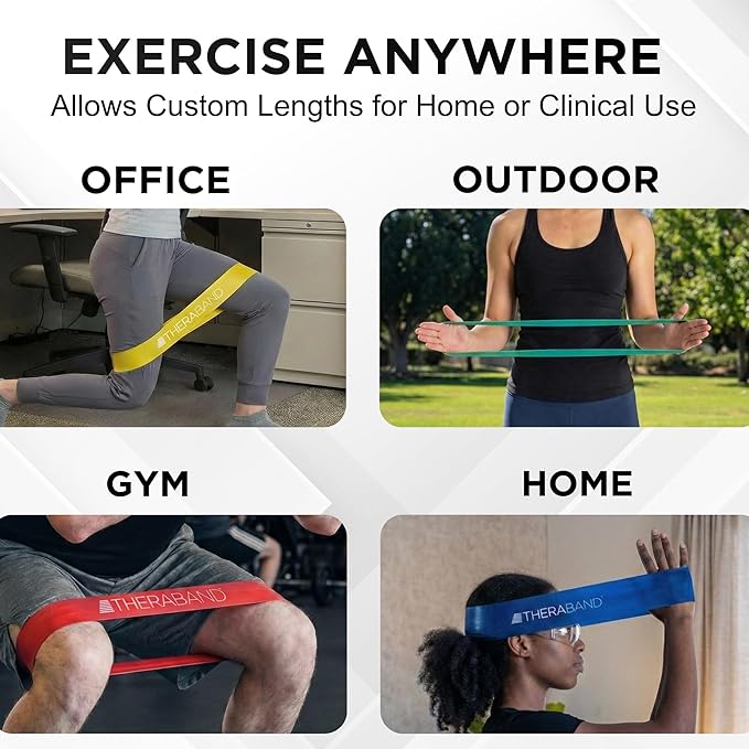 THERABAND Resistance Band Loop Set