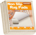 Songrey Non-Slip Rug Pad 7x9 FT, Extra Thick Carpet Pads for Hard Surfaces, Prevents Sliding and Secures Rugs, Provides Floor Protection with Comfort Cushioning