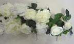32" Rose Peony Hydrangea Swags for Wedding Party Home Garden, Wedding Arch Garden Wall Decoration, Weddings, Cream