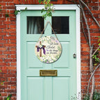 With Gold All Things are Possible Easter Front Door Sign Religious Cross Lily Flowers Wood Door Hanger Outdoor Outside Porch Decor Christian Lily Flowers Wooden Wreath Wall Hanging Decoration 12"x12"