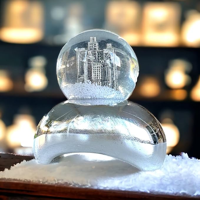 Chicago Cloud Gate 'The Bean' Snow Globe Souvenir by Butt Bat