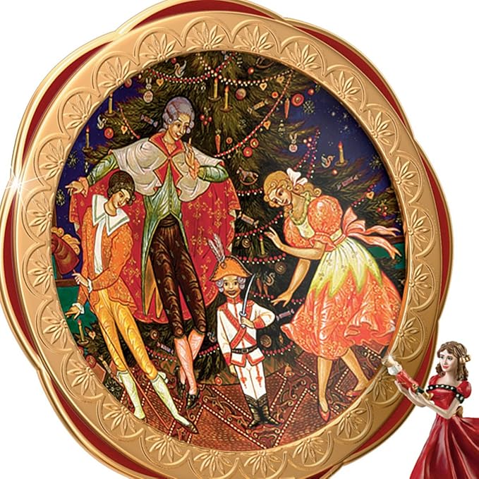 Bradford Exchange Clara And The Nutcracker Heirloom Music Box