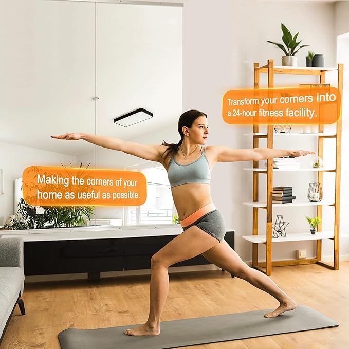 Delma Home Gym Mirror,70''x24''x2PCS Silver,Large Full Body Tempered Glass Frameless, Wall-Mounted for Gym, Yoga, Garage, Bedroom, Bathroom