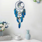 Dream Catchers for Adults,Dream Catchers Boys,Dream Catcher Wall Hangings,Crystal Tree of Life Dream Catcher,Large Moon Design Wall Hanging for Bedroom,Home Decor