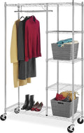 Whitmor Modern Industrial Freestanding Closet Organizer
