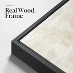 Framed Neutral Abstract Wall Art, Modern Beige and Cream Canvas Prints Artwork for Walls, Contemporary Minimalist Square Pictures for Living Room Bedroom Dining Room Hallway Office Wall Decor 30x30 In