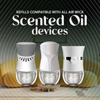 Air Wick Plug In Scented Oil Refills, White Gardenia+Plumeria, Air Fresheners for Home Long Lasting, Room Fresheners,Air Freshener Plug In, Essential Oils, Home Essentials for Small&Large Spaces,5 ct