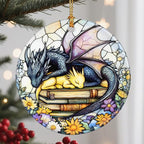 Dragon Hanging Ornament, Christmas Ornaments, Xmas Decorations for Tree, Ornaments for Christmas Tree, Holiday Ornament, Dragon Lover Gifts, Holiday Party Gifts, and Xmas Gift Ideas
