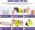 Clothes Moth Traps – 11 Pack | Extra Strength Pheromone Sticky Traps for Clothes, Closets, Wardrobes & Carpet | Case-Making & Webbing Moths | Non-Toxic, Foldable, Family-Safe