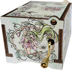 TheLaser'sEdge Fairy Music Box with Song Waltz of the Flowers, Gifts for Women, Men, Birthday, Christmas, Mother’s Day, Anniversary or Merchandise Decor