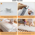 Mattress Vacuum Bag, 86x39in Space Saver Vacuum Storage Bags, Oversized Vacuum Bags, Reusable Space Saver Bags, Twin Mattress Vacuum Bag King for Memory Foam Mattress Moving Storage, 86.7x39.4in