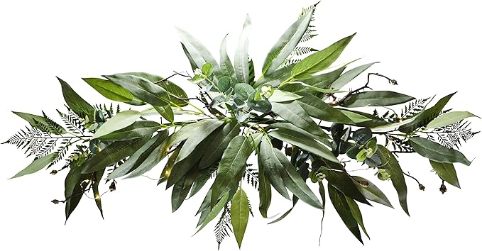 v-max 36" Eucalyptus Swag with LED Light