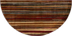 Unique Loom Barista Collection Area Rug - Icatu (3' 1" x 6' 1" Hearth, Beige/Brown)