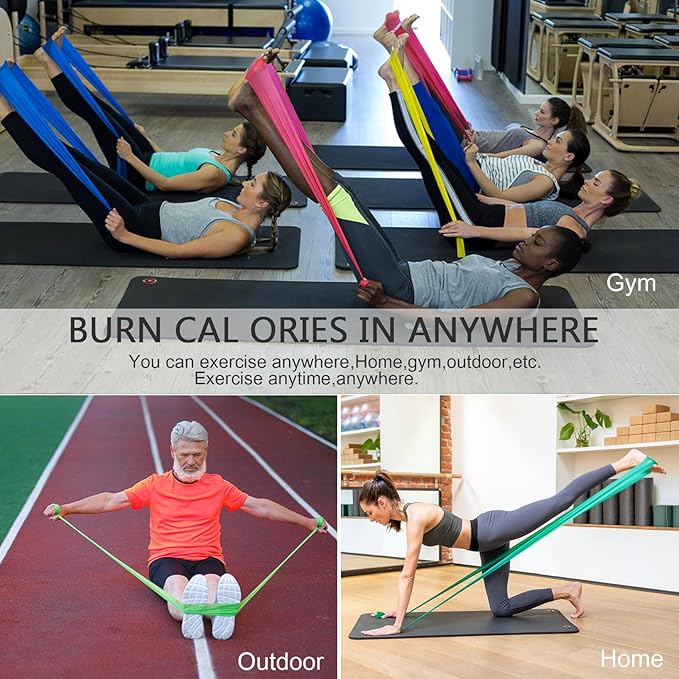 Resistance Bands Professional Bulk Rolls. Elastic Physical Therapy Band. Resistance Bands Elastic Exercise Bands for Recovery, Physical Therapy, Yoga, Pilates, Rehab,Fitness