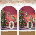 Natural Grapevine Swag Base - DIY Crafts Decorative Swag Wreath Making Supplies for Holiday Party Decor - 6 Pack