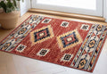 Well Woven Tulsa Lea Crimson Traditional Southwestern Tribal 2x4 (2'3" x 3'11") Area Rug