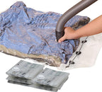Simple Houseware 5 Pack - Extra Large Vacuum Storage Bags to Space Saver for Bedding, Pillows, Towel, Blanket, Clothes (26.5" x 39.5")