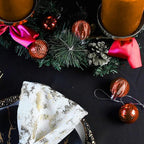 PREXTEX 36 Piece Christmas Ornaments Set - Copper Orange Ornament Balls with 3 Sizes and 6 Styles - Durable, Shatterproof Christmas Bulb Ornaments for Trees, Wreaths, Garlands, and Holiday Decorations