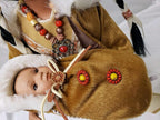 KINNEX COLLECTIONS SINCE 1997 16" Collectible Native American Indian Porcelain Doll (Aditi) D16750