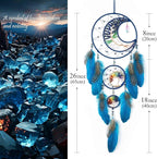 Dream Catchers for Adults,Dream Catchers Boys,Dream Catcher Wall Hangings,Crystal Tree of Life Dream Catcher,Large Moon Design Wall Hanging for Bedroom,Home Decor