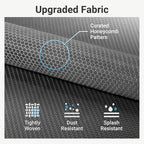 VIPEK V2C Heavy Duty Clothes Rack with Upgraded Polyester Cover, Metal Portable Closet with Adjustable Shelves & Hanging Rods, Freestanding Wardrobe Closet for Bedroom, Max Load 700LBS