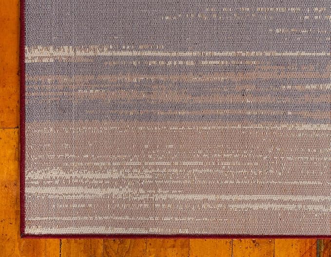 Unique Loom Barista Collection Area Rug - Mundo Nova (2' 2" x 3' 1" Rectangle, Beige/ Blue)