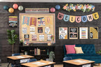 Teacher Created Resources Golden Textile Creative Class Fabric for Classroom Bulletin Boards, Pillows, Curtains, and Crafts (TCR77430)