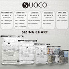 Vacuum Storage Bags, Compression Packing Space Saver Seal Bags for Clothing Bedding Comforters Blankets Pillows, 36 Combo