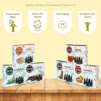TRUMIRI Exotic Incense Cones - Variety Pack - Total 60 Cone Incense (6 Scents x 10 Conos) - Copal, Oud, Musk, Amber - Cone Incense Scents - Insense Cones - Incent Cone