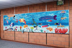 Fadeless Bulletin Board Paper, Fade-Resistant Paper for Classroom Decor, 48” x 12’, Under the Sea, 1 Roll