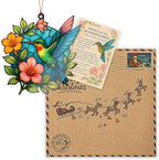Hummingbird Gifts for Women - Christmas Ornament 2026 - Beautiful Christmas Ornaments Decorative Hummingbird with Meaningful Story Card Humming Bird Valentines Birthday Teacher Gift