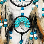 Wolf Dream Catchers,Large Dream Catcher for Bedroom Adult,Dreamcatcher for Wall Hangings,Teen Dorm Room Decor Festival Gift,Decor for Office, Room, Home (Wolf Dream Catchers)