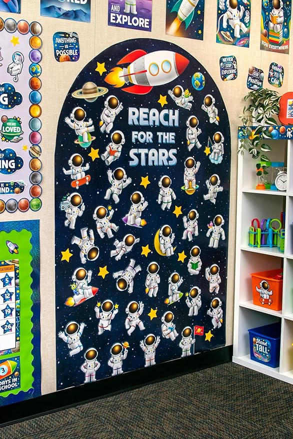 Teacher Created Resources Night Sky Better Than Paper Bulletin Board Roll (TCR77897)