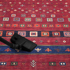 Keen Home Design 2x10 Rug - Machine Washable Runner Rug with Non-Slip Backing, Ideal for Hallway, Entryway, Kitchen, Laundry Room - Vintage, Easy Clean, Durable, Low Pile - (2'6" x 10')