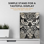 TR-LIFE 3 Pack 10 Inch Large Plate Stands for Display - Metal Plate Holder Display Stand + Picture Frame Holder Stand + Small Easels for Decorative Plate, Platter, Book, Plaques, Photo, Tabletop Art