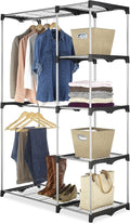 Whitmor Modern Industrial Freestanding Closet Organizer