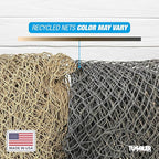Tumbler Home Fish Net Decorations, Fishing Net Decor for Pirate, Mermaid, Fishing, Halloween, Hawaiian, Tiki or Beach Party Decorations, Fish Netting for Nautical Decor or Ocean Room, 5x10ft (2 Pack)