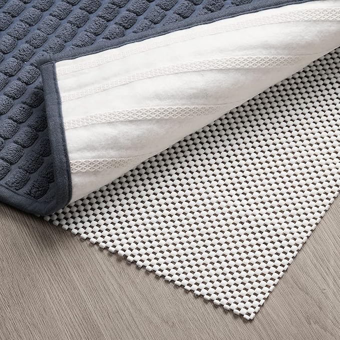 Non Slip Area Rug Pads Non Skid Rug Gripper 5x7 Feet Extra Thick Pad Anti-Slip Carpet Rug Mats for Hardwood Surface Floors, Keep Rugs Safe and in Place (5 x 7 Ft)