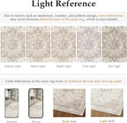 Beige Runner Rug 2'6"x12' Washable Vintage Carpet Hallway Kitchen Soft Retro Low Pile Thin Indoor Bedroom Non Slip Oriental Medallion Long Throw Rug for Bathroom Laundry Dining Room