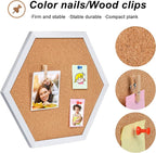 Facilife 4 Packs Cork Board,Corkboards for Wall,Small Cork Board Decorations,Cork Boards for Walls with Frame, Decorative for Office, School & Home