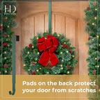 Haute Decor Adjustable Length Wreath Hanger - 20 Lb. Capacity