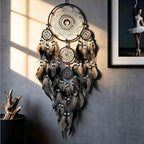 Dream Catchers for Adults Black Dream Catchers Large Dream Catcher Boho Dream Catcher Wall Decor for Boys Teen Room Decor Dorm Living Room Hanging Decoration Festival Gifts