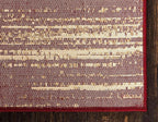 Unique Loom Barista Collection Area Rug - Mundo Nova (2' 2" x 6' 1" Runner, Beige/ Blue)