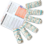 12 Pack White Sage ~ Sage Smudge Sticks for Smudging & Cleansing Energy ~ Bulk/Wholesale ~ Sustainably Grown (12 Pack)